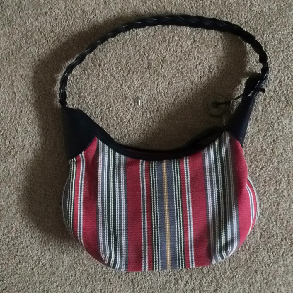 The Sak purse, small, striped